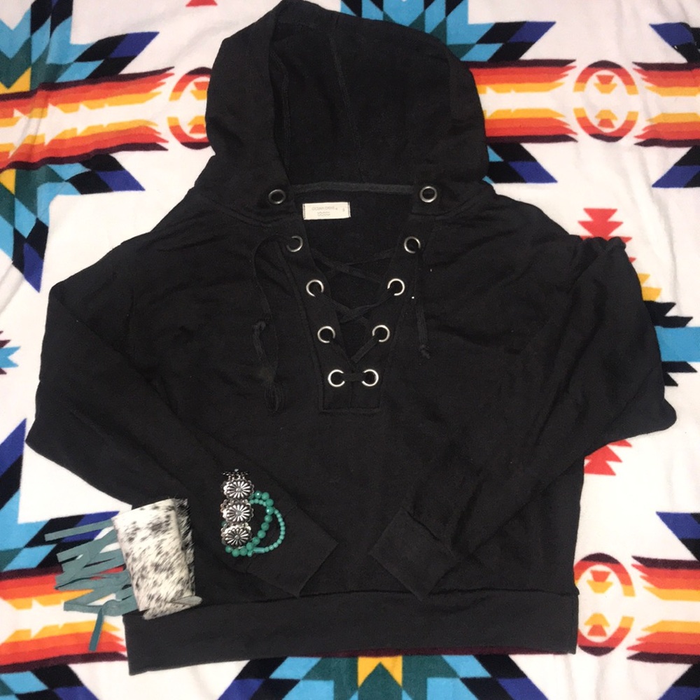 WOMENS Ocean Drive hoodie. Size Small